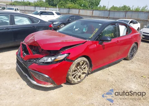 2021 Toyota Camry Xse Awd из США, поврежденный, VIN 4T1K61BK9MU031558